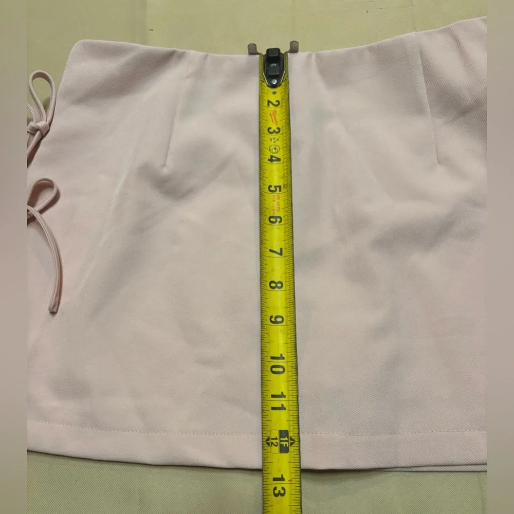 SHEIN Mini Skirt Skort Womens‎ Size 6 Medium Pink Bows
